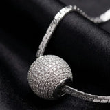Silver Bead Pendant