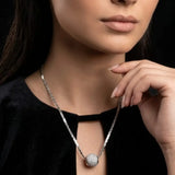 Silver Bead Pendant