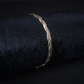 Tri-Color Gold Plait Bracelet