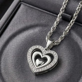 Double Heart Pendant