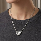 Double Heart Pendant