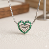 Silver Aura Heart
