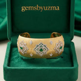 The Veridian Bloom Cuff