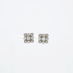 The Shining Hibiscus Stud Earrings