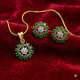 Royal Verdant Floral Set
