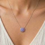 Lilac Floral Charm