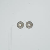 The Heart Of Pearl Stud Earrings
