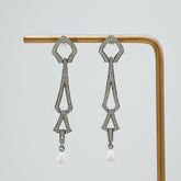 The Trilogy Drop Earrings