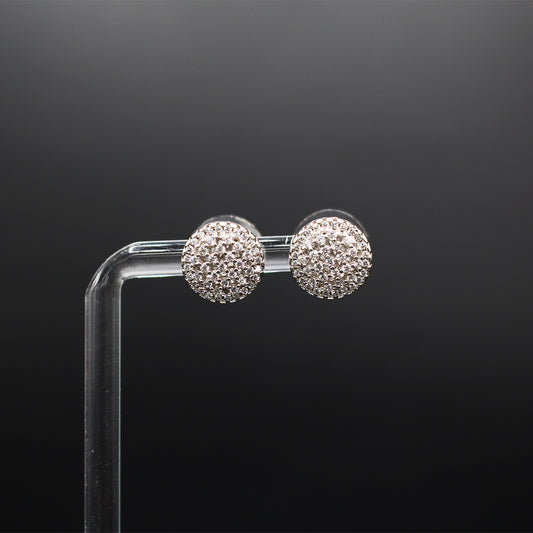 The Lattice Stud Earrings