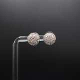 The Lattice Stud Earrings