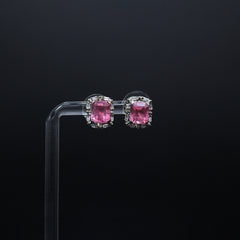 The Morse Code Stud Earrings