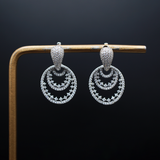 The Spiral Charm Dangling Earrings
