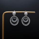The Spiral Charm Dangling Earrings