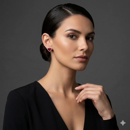 Heart Shaped Studs