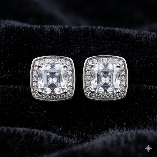 Orchid Glamour Studs