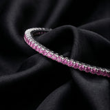 Pink Zircon Bangle