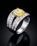The Solar Flare Wide Band Ring