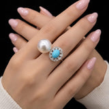 Ocean Breeze Dual Ring