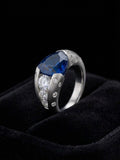 The Starlight Sapphire Dome Ring