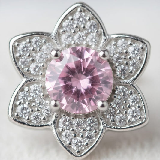 Pink Bloom Stud