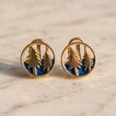 Midnight Forest Studs