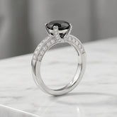 Noir Rose Cathedral Ring