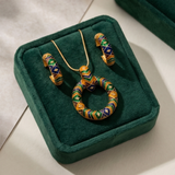 The Mosaic Meena Ring Set