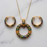 The Mosaic Meena Ring Set