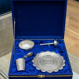 Luxe Sterling-Finish Keepsake Set