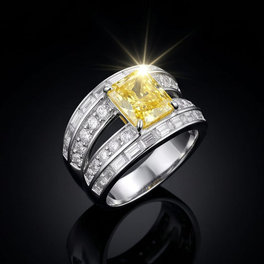The Solar Flare Wide Band Ring