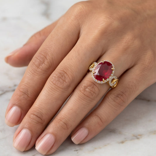 Crimson ring