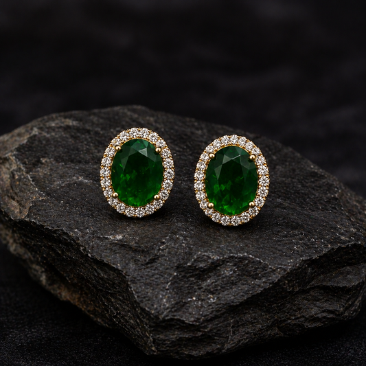 Royal Green Halo Tops