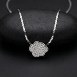 Silver Petal Drop