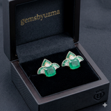 Imperial Verdant Pagoda Earrings