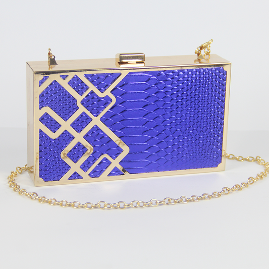 Royal Blue Clutch