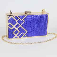 Royal Blue Clutch
