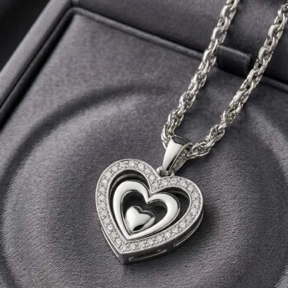 Double Heart Pendant