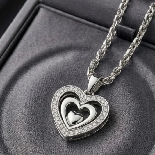 Double Heart Pendant