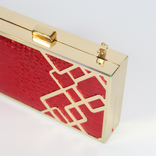 Red Scarlet Clutch