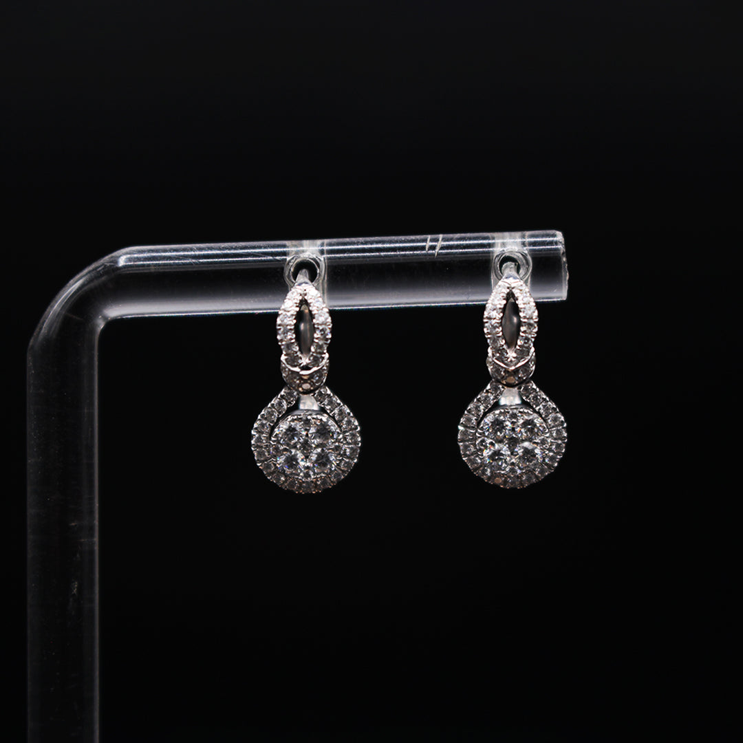 The Ottoman Diamond Drop Earrings