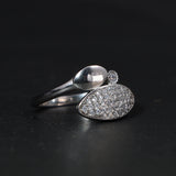 Celeste Oval Sparkle Ring