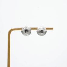 The Silver Moon Stud Earrings