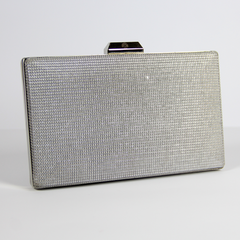 Silver Whisper Clutch