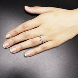 The Flower Stamp Diamond Ring