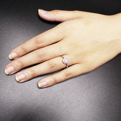 The Flower Stamp Diamond Ring