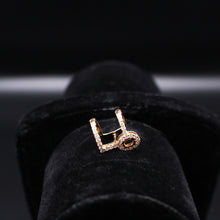 The Dainty Loop Diamond Stud Earrings