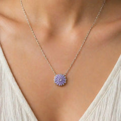Lilac Floral Charm