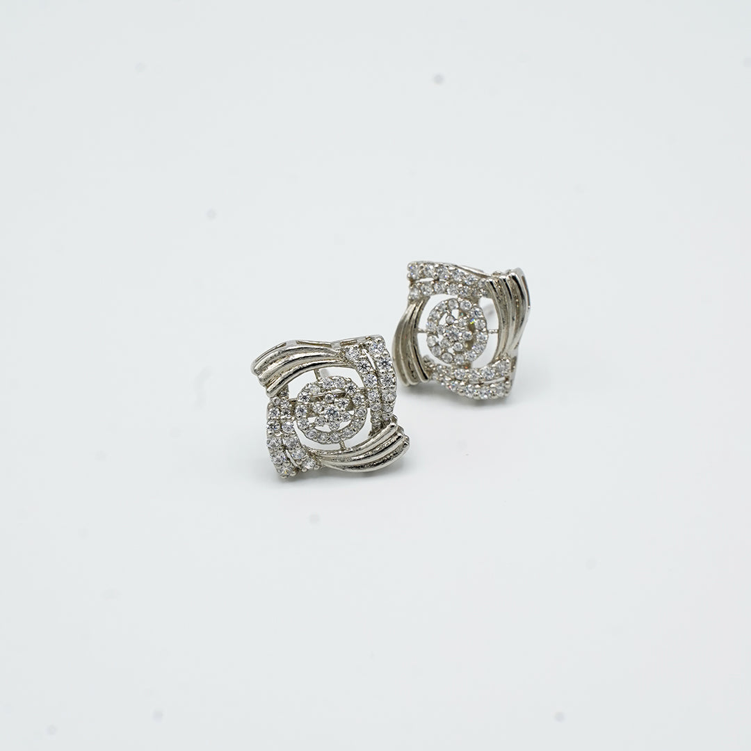 The Sparkling Shuriken Stud Earrings