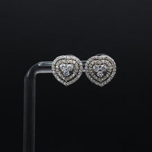 The Enveloped Heart Stud Earrings