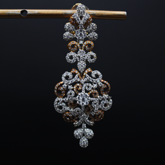 The Mughal - e -Azam Dangling Earrings